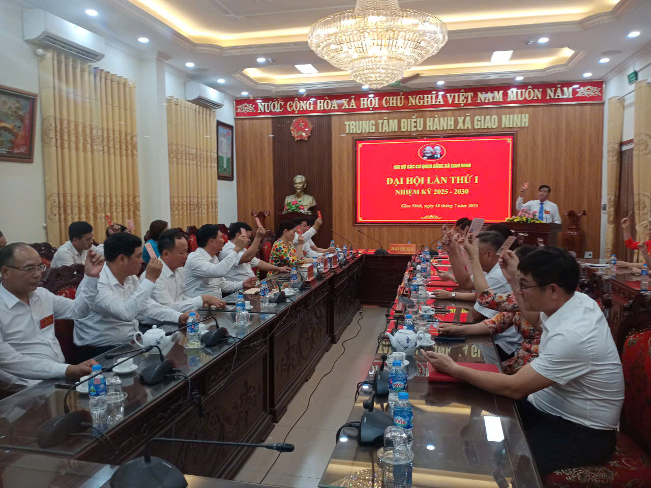 Đại hội chi bộ các cơ quan Đảng lần thứ I, nhiệm kỳ 2025-2030